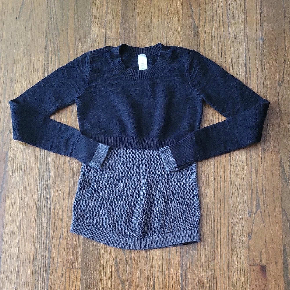 Ivivva Charcoal Knit Sweater